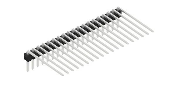Fischer Elektronik Stiftleiste (Standard) Anzahl Reihen: 1 SL320719Z 10St.