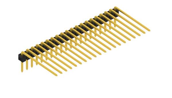 Fischer Elektronik Stiftleiste (Standard) Anzahl Reihen: 1 10056262 10St.