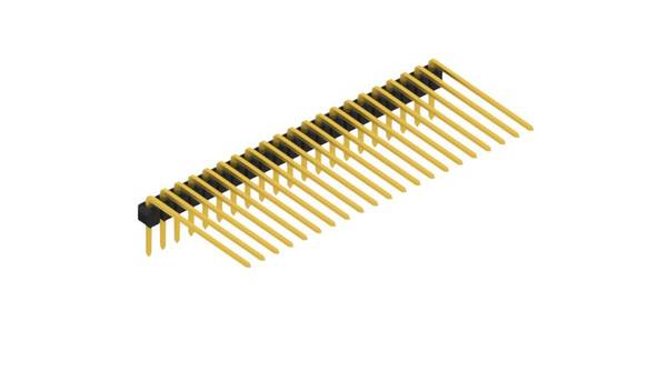 Fischer Elektronik Stiftleiste (Standard) Anzahl Reihen: 1 SL320721G 10St.