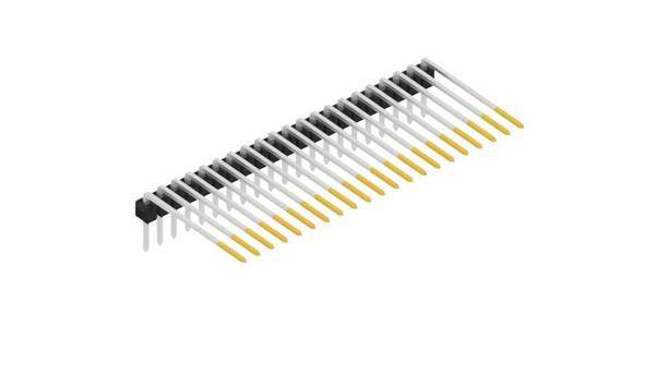Fischer Elektronik Stiftleiste (Standard) Anzahl Reihen: 1 SL320721S 10St.