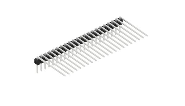 Fischer Elektronik Stiftleiste (Standard) Anzahl Reihen: 1 SL320722Z 10St.