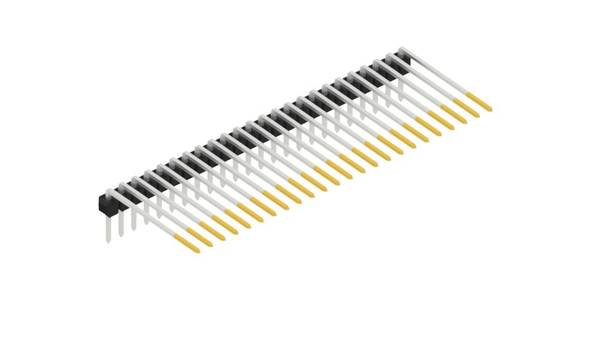 Fischer Elektronik Stiftleiste (Standard) Anzahl Reihen: 1 SL320724S 10St.
