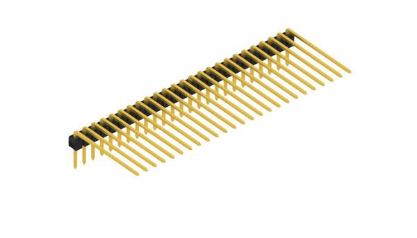 Fischer Elektronik Stiftleiste (Standard) Anzahl Reihen: 1 SL320725G 10St.