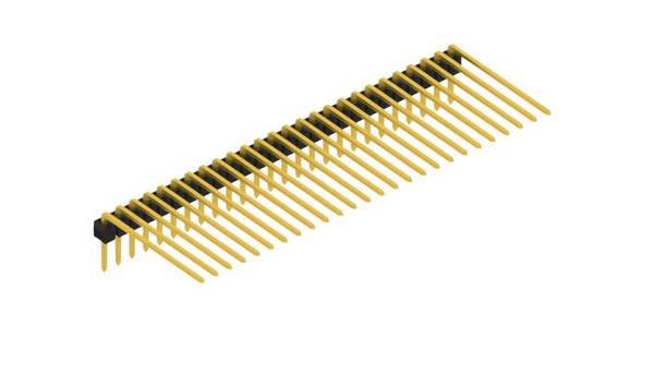 Fischer Elektronik Stiftleiste (Standard) Anzahl Reihen: 1 SL320726G 10St.