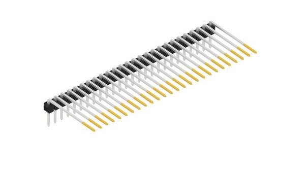 Fischer Elektronik Stiftleiste (Standard) Anzahl Reihen: 1 SL320726S 10St.