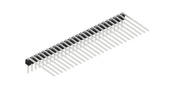Fischer Elektronik Stiftleiste (Standard) Anzahl Reihen: 1 SL320726Z 10St.