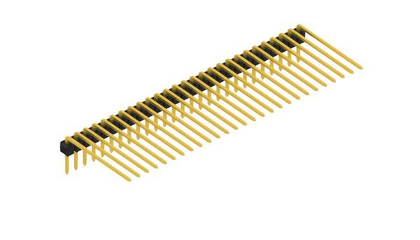 Fischer Elektronik Stiftleiste (Standard) Anzahl Reihen: 1 SL320727G 10St.
