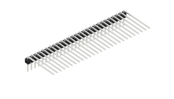 Fischer Elektronik Stiftleiste (Standard) Anzahl Reihen: 1 SL320727Z 10St.