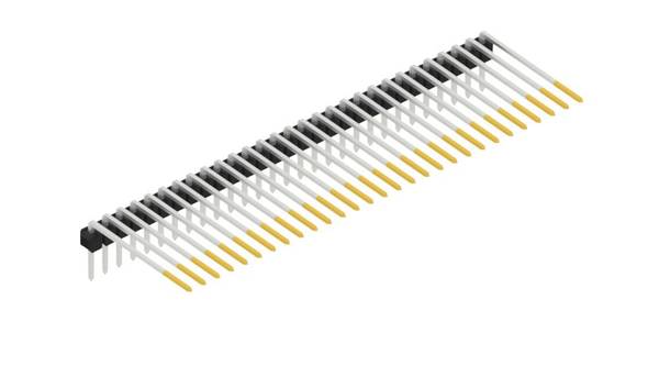 Fischer Elektronik Stiftleiste (Standard) Anzahl Reihen: 1 SL320729S 10St.