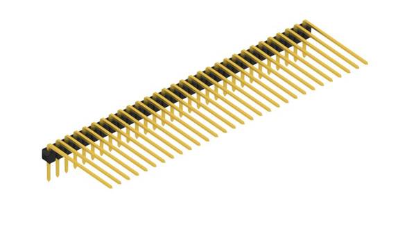 Fischer Elektronik Stiftleiste (Standard) Anzahl Reihen: 1 SL320730G 10St.