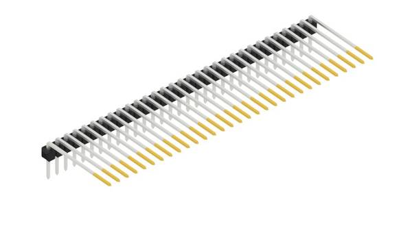 Fischer Elektronik Stiftleiste (Standard) Anzahl Reihen: 1 SL320731S 10St.