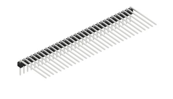 Fischer Elektronik Stiftleiste (Standard) Anzahl Reihen: 1 SL320731Z 10St.