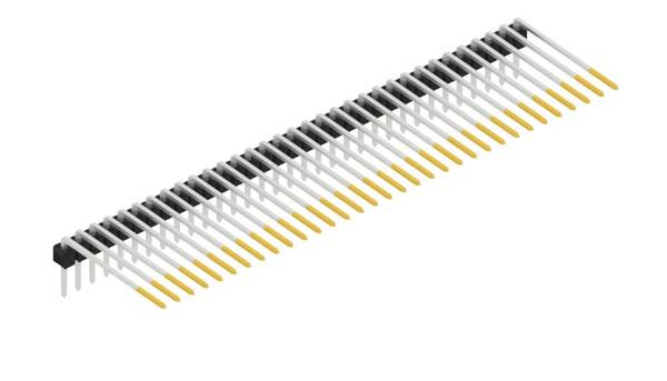 Fischer Elektronik Stiftleiste (Standard) Anzahl Reihen: 1 SL320733S 10St.