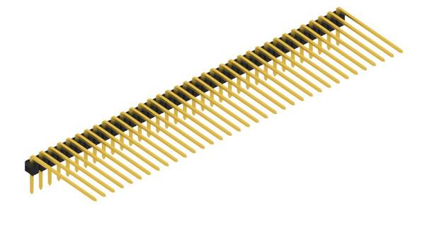 Fischer Elektronik Stiftleiste (Standard) Anzahl Reihen: 1 10056263 10St.
