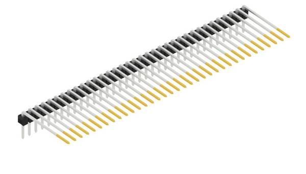 Fischer Elektronik Stiftleiste (Standard) Anzahl Reihen: 1 SL320735S 10St.