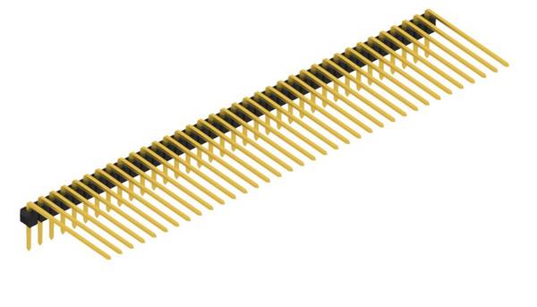 Fischer Elektronik Stiftleiste (Standard) Anzahl Reihen: 1 10056264 10St.