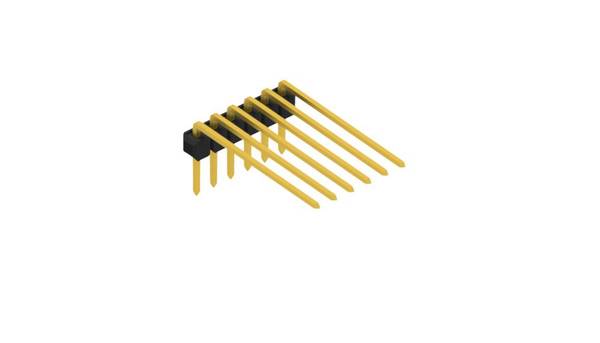 Fischer Elektronik Stiftleiste (Standard) Anzahl Reihen: 1 SL32076G 10St.