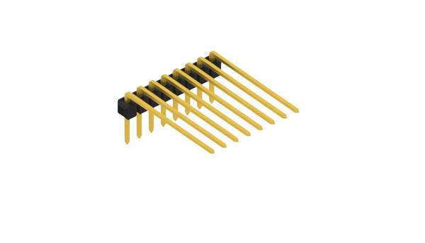 Fischer Elektronik Stiftleiste (Standard) Anzahl Reihen: 1 SL32078G 10St.