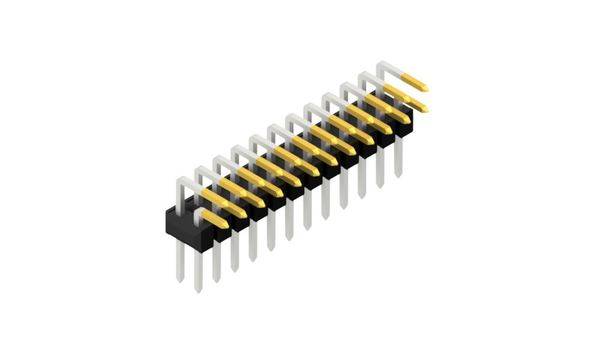Fischer Elektronik Stiftleiste (Standard) Anzahl Reihen: 2 10056304 10St.