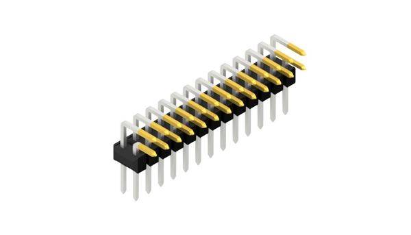 Fischer Elektronik Stiftleiste (Standard) Anzahl Reihen: 2 10135963 10St.