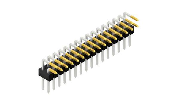 Fischer Elektronik Stiftleiste (Standard) Anzahl Reihen: 2 10056315 10St.