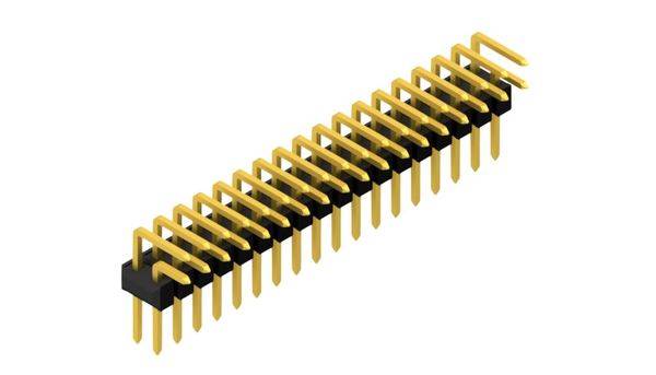 Fischer Elektronik Stiftleiste (Standard) Anzahl Reihen: 2 10056320 10St.