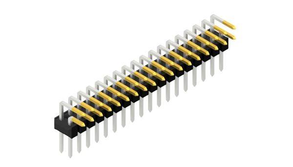 Fischer Elektronik Stiftleiste (Standard) Anzahl Reihen: 2 10056321 10St.