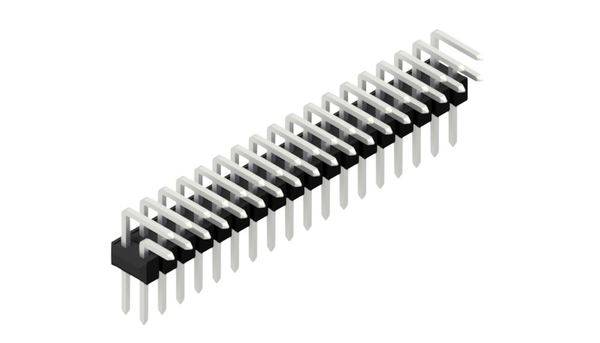 Fischer Elektronik Stiftleiste (Standard) Anzahl Reihen: 2 10056322 10St.