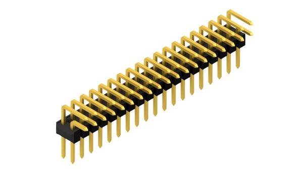Fischer Elektronik Stiftleiste (Standard) Anzahl Reihen: 2 10056323 10St.