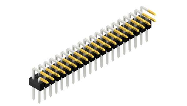 Fischer Elektronik Stiftleiste (Standard) Anzahl Reihen: 2 10056325 10St.