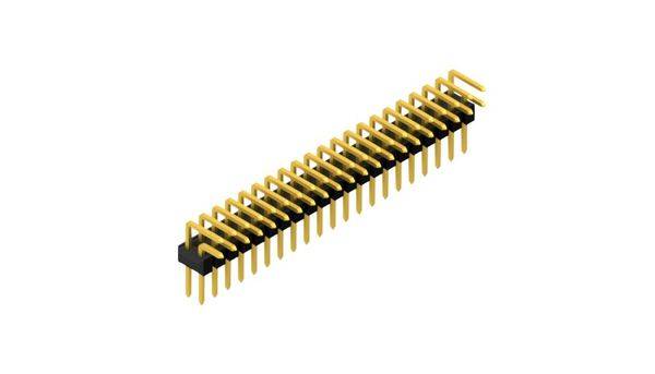 Fischer Elektronik Stiftleiste (Standard) Anzahl Reihen: 2 10056327 10St.