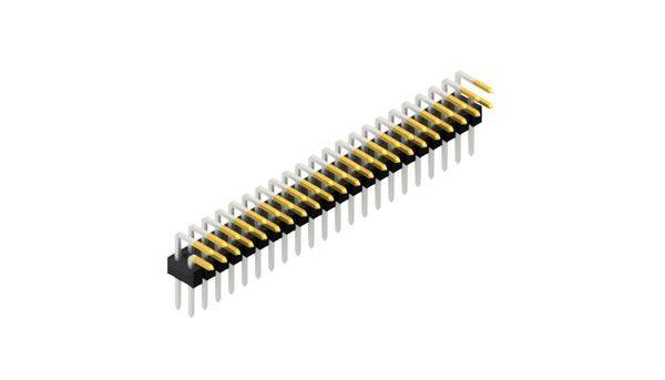 Fischer Elektronik Stiftleiste (Standard) Anzahl Reihen: 2 10056331 10St.