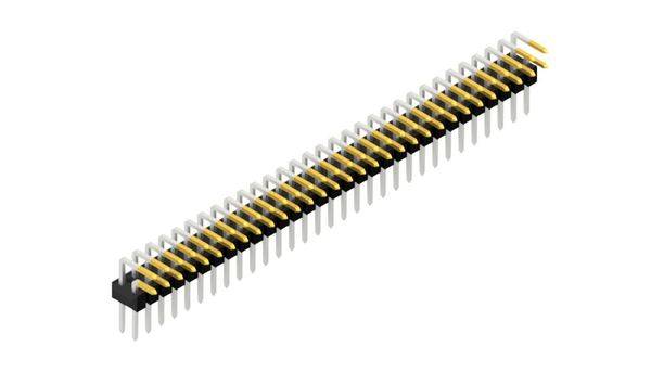 Fischer Elektronik Stiftleiste (Standard) Anzahl Reihen: 2 10056349 10St.