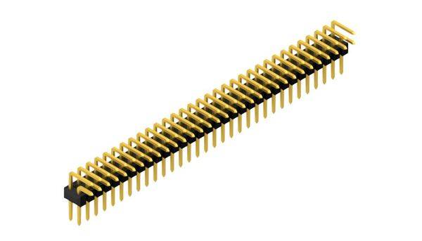 Fischer Elektronik Stiftleiste (Standard) Anzahl Reihen: 2 10056352 10St.