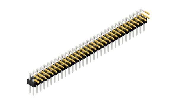Fischer Elektronik Stiftleiste (Standard) Anzahl Reihen: 2 10056353 10St.