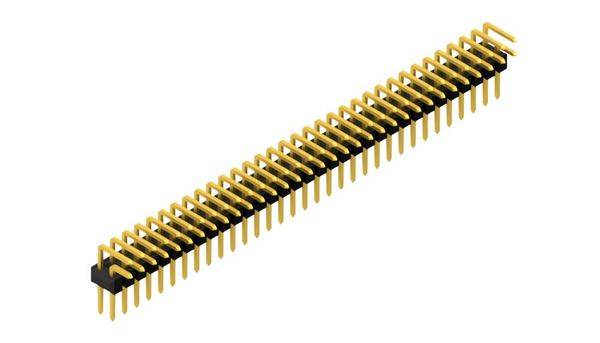Fischer Elektronik Stiftleiste (Standard) Anzahl Reihen: 2 10056355 10St.