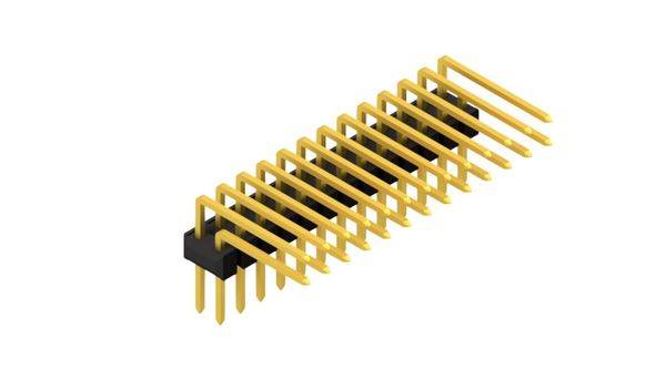 Fischer Elektronik Stiftleiste (Standard) Anzahl Reihen: 2 10056382 10St.