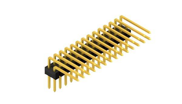 Fischer Elektronik Stiftleiste (Standard) Anzahl Reihen: 2 10056383 10St.