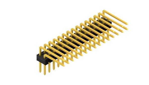 Fischer Elektronik Stiftleiste (Standard) Anzahl Reihen: 2 10056386 10St.