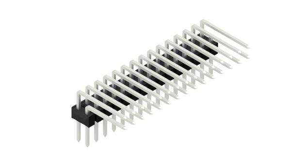 Fischer Elektronik Stiftleiste (Standard) Anzahl Reihen: 2 10056387 10St.