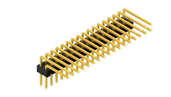 Fischer Elektronik Stiftleiste (Standard) Anzahl Reihen: 2 10056388 10St.