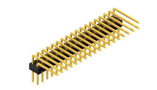 Fischer Elektronik Stiftleiste (Standard) Anzahl Reihen: 2 10056389 10St.