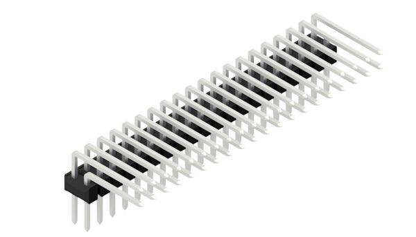 Fischer Elektronik Stiftleiste (Standard) Anzahl Reihen: 2 10056393 10St.