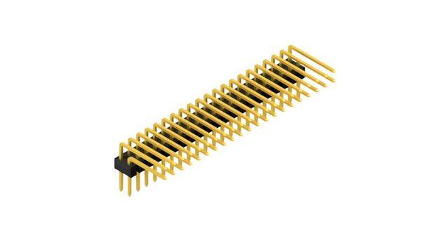 Fischer Elektronik Stiftleiste (Standard) Anzahl Reihen: 2 10056394 10St.