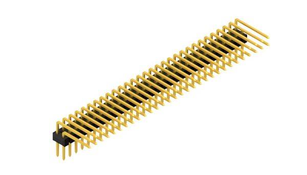 Fischer Elektronik Stiftleiste (Standard) Anzahl Reihen: 2 10056398 10St.