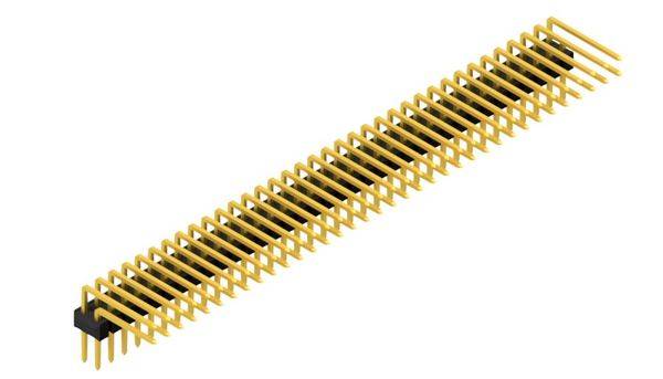Fischer Elektronik Stiftleiste (Standard) Anzahl Reihen: 2 10056400 10St.