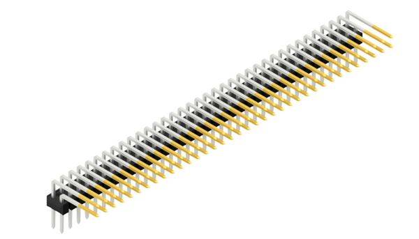 Fischer Elektronik Stiftleiste (Standard) Anzahl Reihen: 2 10056401 10St.