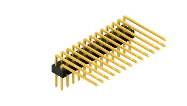 Fischer Elektronik Stiftleiste (Standard) Anzahl Reihen: 2 10056419 10St.
