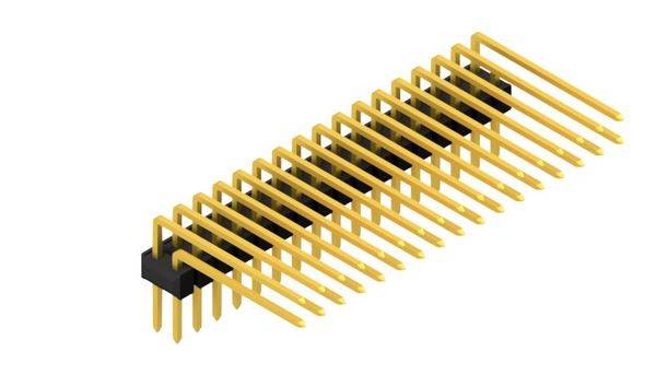Fischer Elektronik Stiftleiste (Standard) Anzahl Reihen: 2 10056425 10St.
