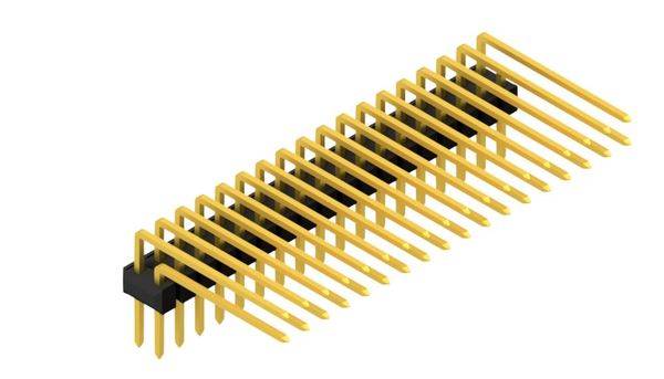 Fischer Elektronik Stiftleiste (Standard) Anzahl Reihen: 2 10056426 10St.